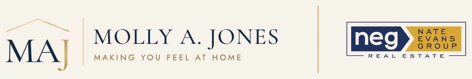 Molly A. Jones, Making You Feel At Home, with The Nate Evans Group Real Estate
